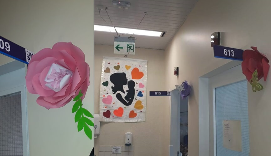 Hospital São Vicente homenageia as mães
