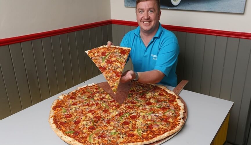 Desafio da pizza gigante