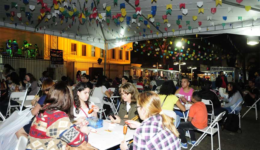 Festa Junina no Centro de Jundiaí