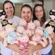 Voluntárias criam bonecos carequinhas para crianças com câncer
