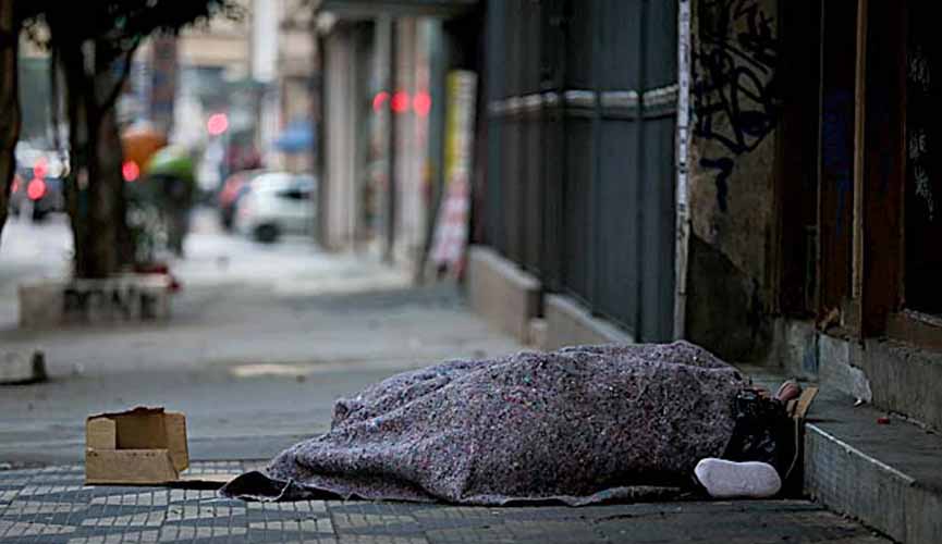 Dois moradores de rua morrem em São Paulo