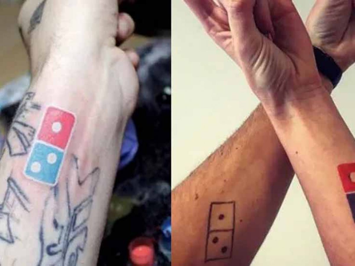 Domino S Da 100 Anos De Pizza Gratis Para Quem Tatuar O Simbolo Da Marca