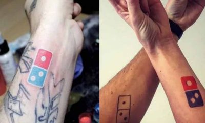 100 anos de pizza grátis é promessa da Domino's para quem tatuar símbolo da marca