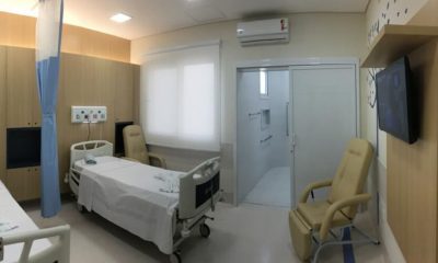 Hospital São Vicente tem quartos reformados