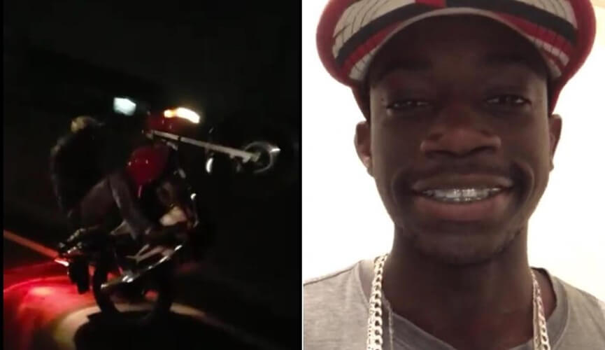 Jovem que empinava moto na Anhanguera grava vídeo ironizando acidente “Tô bala!”