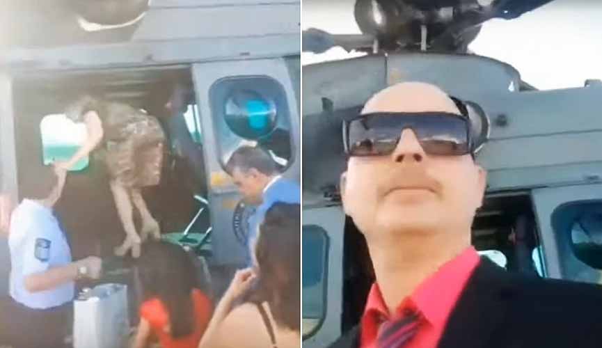 Parentes de Bolsonaro utilizaram helicoptéro da Presidência para ir a casamento de Eduardo