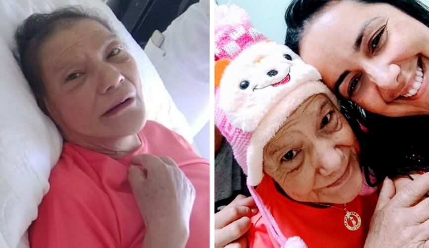 Técnica de enfermagem adota idosa com câncer que foi abandonada pela filha