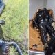 homem cai em tanque de asfalto líquido na russia