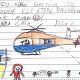 Criança de comunidade diz que não gosta de helicóptero porque ele atira e as pessoas morrem