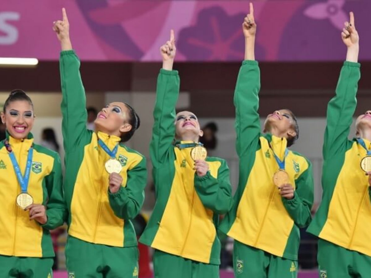 Brasil conquista ouro e prata na ginástica rítmica nos Jogos Pan-Americanos