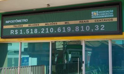 Impostômetro da ACE de Jundiaí atinge a marca R$ 1,5 trilhão