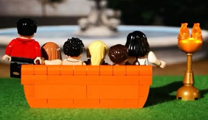 Lego anuncia coleção inspirada na série ‘Friends’
