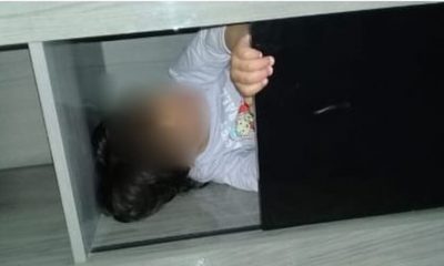 Menina de 3 anos brinca de esconder, causa pânico e mobiliza polícia