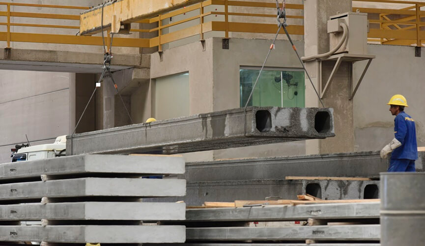 Obra da Emeb Candelário terá estrutura pré-fabricada com 300 toneladas de aço e cimento