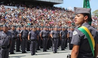 Polícia Militar de SP abre concurso com 2,7 mil vagas para soldados