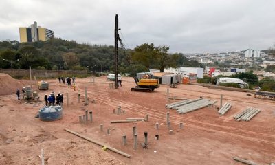 Prefeitura de Jundiaí inicia mais uma etapa na obra da Emeb Candelário