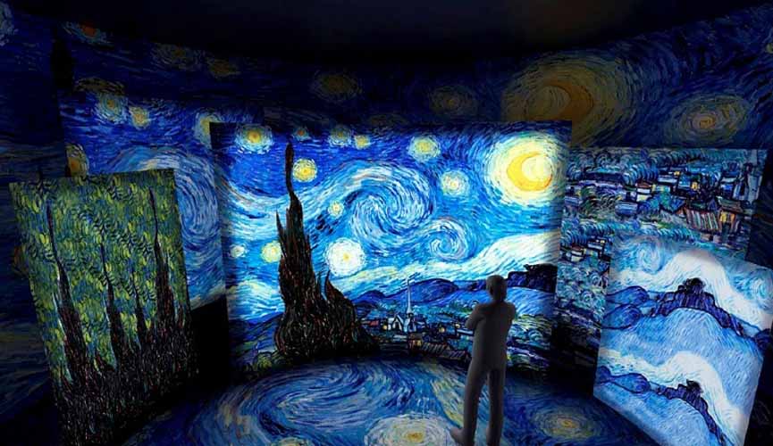 São Paulo recebe mostra imersiva de Van Gogh neste mês