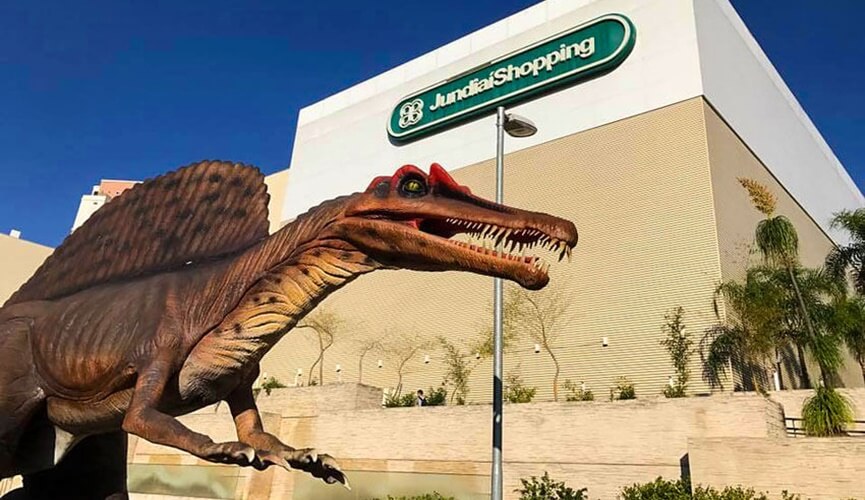 Dinossauros voltam ao JundiaíShopping