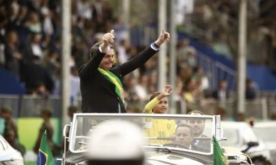 Bolsonaro abre desfile de 7 de Setembro em Brasília
