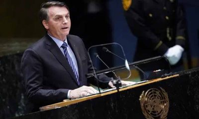 Em discurso na ONU, Bolsonaro ataca esquerda, imprensa, França e indígena Raoni