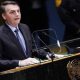 Em discurso na ONU, Bolsonaro ataca esquerda, imprensa, França e indígena Raoni