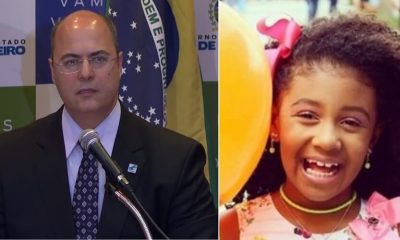 Morte de Ágatha não mudará política de segurança, diz Witzel