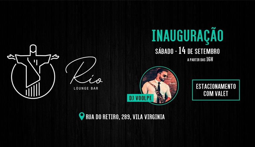 Rio Lounge Bar, bar inspirado no Rio de Janeiro, inaugura em Jundiaí neste mês