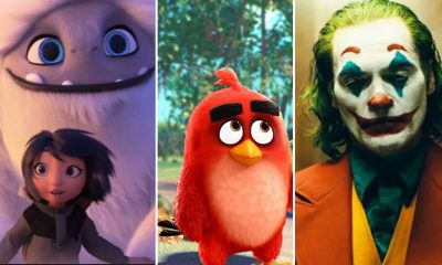 Coringa, Abominável e Angry Birds 2 são alguns dos filmes para o fim de semana na Moviecom