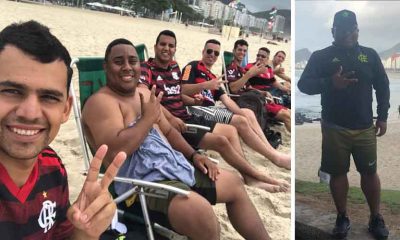 Jovem que viajou ao Rio para ver Flamengo e conhecer o Maracanã morre após passar mal na praia