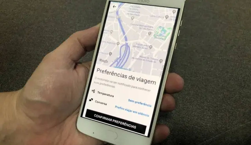 Uber lança modalidade Comfort, com opção de viagem sem conversa