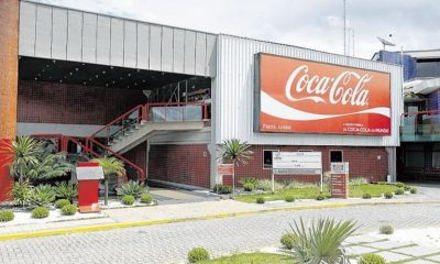 Fachada do prédio da Coca-Cola FEMSA em Jundiaí