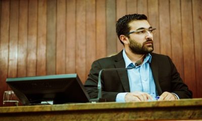 Vereador Faouaz Taha na Câmara dos vereadores de Jundiaí