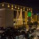 Foto aérea do JundiaíShopping com decoração de Natal