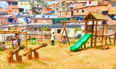 Foto do parque recém-inaugurado no Jardim São Camilo