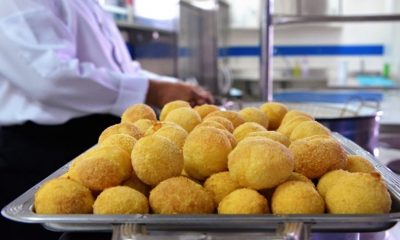 Foto de bolinhas de queijo