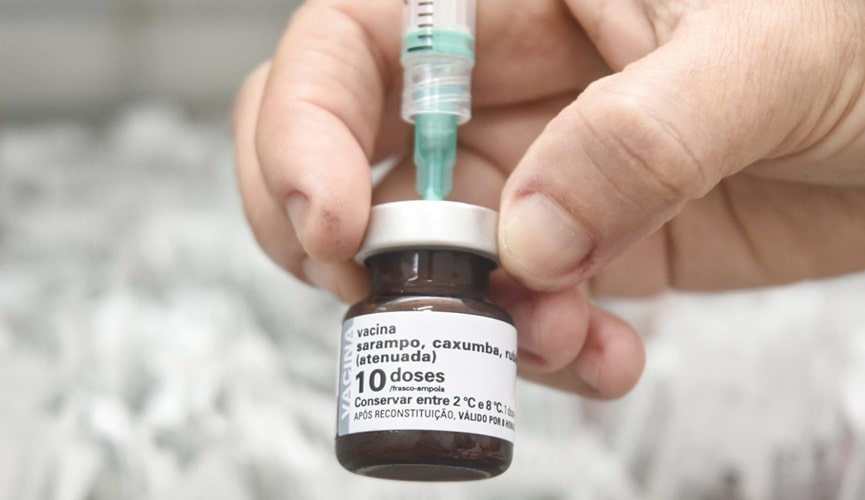 Foto de dose de vacina