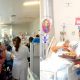 Festa de aniversário em ala da UTI do Hospital São Vicente