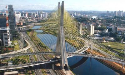 Ponte Estaiada em São Paulp