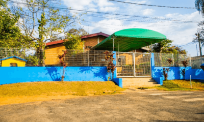 Fachada de escola municipal de Itupeva