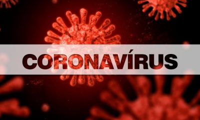 Estrutura viral com palavra: coronavírus