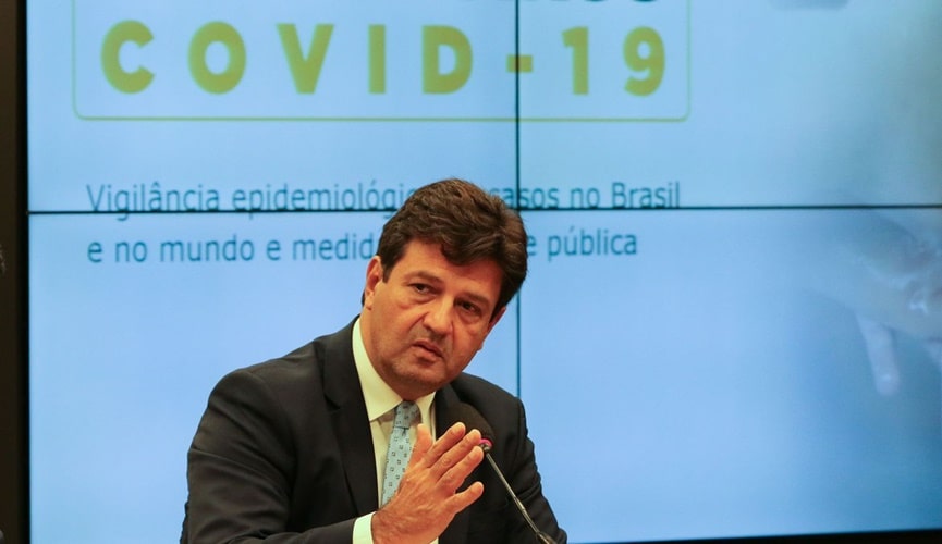 Ministro da Saúde, Henrique Mandetta