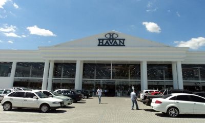 fachada da loja da Havan