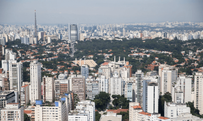 Foto panorâmica da cidade de São Paulo