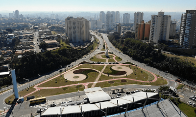 Vista aérea da cidade