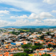 Foto aérea da cidade