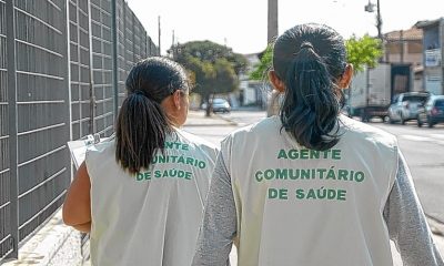 Foto de agentes comunitários de saúde