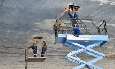 obras em viaduto