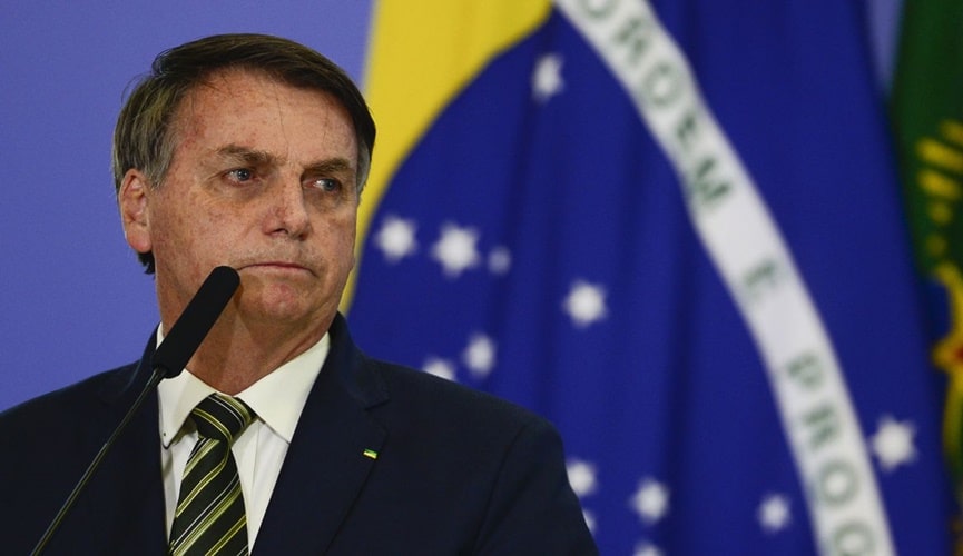 Foto do presidente Jair Bolsonaro