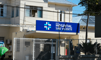 Fachada do Hospital São Vicente