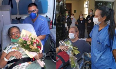 Pacientes recebem alta do Hospital São Vicente